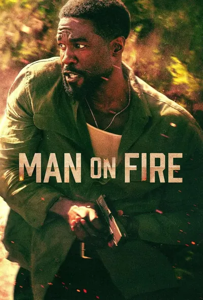 Man on Fire film poster — action thriller streaming on IPTV UK in 4K